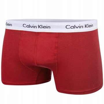 Bokserki męskie CALVIN KLEIN majtki 3 PARY czarne/czerwone/niebieskie r. L