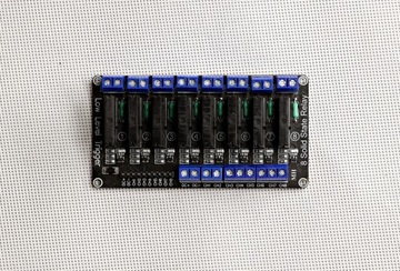 Реле SSR для монтажа на DIN-рейку 2x50 мм x2 x4 x8