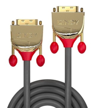 Kabel DVI-D Dual Link Gold Line 7.5m Lindy 36205