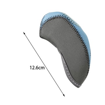 Набор из 10 железных чехлов на голову для гольфа. Гибридное покрытие для