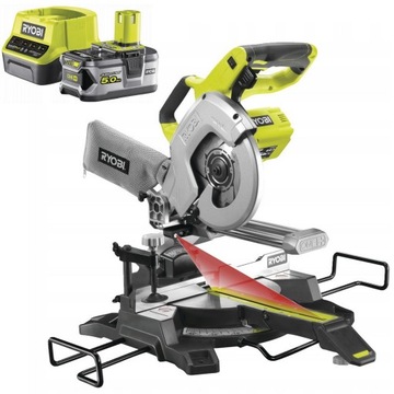 Ryobi Piła ukośnica 216 mm R18MS216-0 5Ah 18V