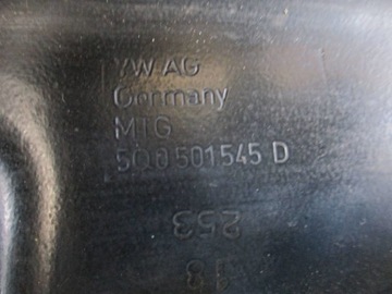 DRŽÁKY LEVÉ ZADNÍ NOSNÍKU ZAVĚŠENÍ AUDI A3 Q2 5Q0501545D