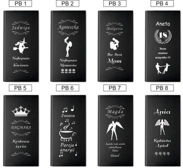 Power Bank z grawerem - pojemność 4000mAh