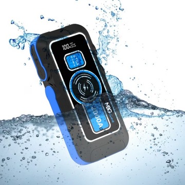 Мощный стартер-усилитель Powerbank 59,2 Втч, фонарик 16 000 мАч QC3.0 Запуск