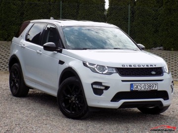 Land Rover Discovery Sport SUV 2.0 TD4 180KM 2017 Land Rover Discovery Sport R 180KM Led Kamera LineAssist Luxury 4x4 2.0, zdjęcie 1