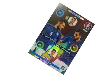 PANINI UEFA EURO 2016 KARTY PIŁKARSKIE DOUBLE TROUBLE CANDREVA PELLE # 184