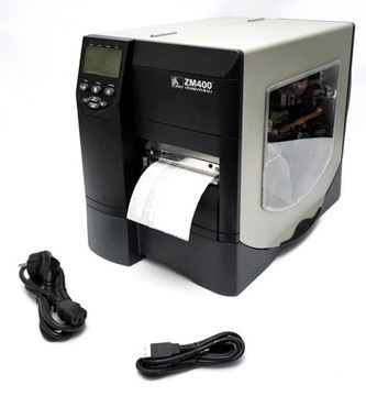 Drukarka termiczna termotransferowa Zebra ZM400 (USB/LPT/COM)