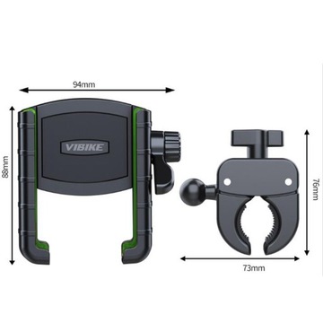 ВЕЛОСИПЕДНОЕ КРЕПЛЕНИЕ VIBIKE STRONG ДЛЯ ТЕЛЕФОНА, МОТОЦИКЛА, РУЛЯ, СКУТЕРА, GPS