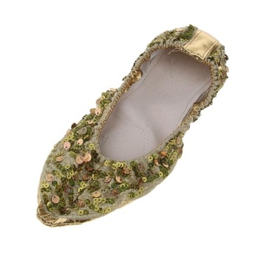 Профессиональные складные туфли для танца живота для танцев.