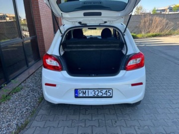 Mitsubishi Space Star Hatchback 5d 1.2 80KM 2015 Mitsubishi Space Star 1.2 benzyna 80 KM automat zarej w PL zadbany mo, zdjęcie 22