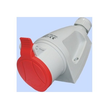 Gniazdo siłowe stałe 5P 32A 400V