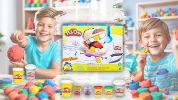 PLAY-DOH DENTYSTA ZESTAW F1259 NA PREZENT IMIENINY DZIECI ZABAWKA + GRATIS