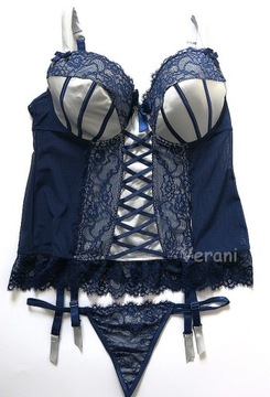 V5308 LOVEHONEY sexy komplet GORSET + STRINGI L