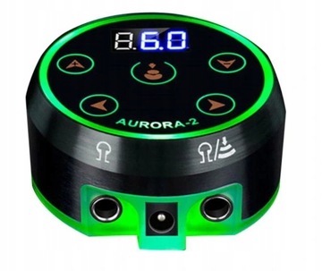 Zasilacz maszynki tatuażu tattoo AURORA II Black