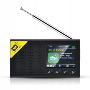 ЦИФРОВОЕ РАДИО DAB, МУЗЫКАЛЬНЫЙ ПРОИГРЫВАТЕЛЬ BLUETOOTH