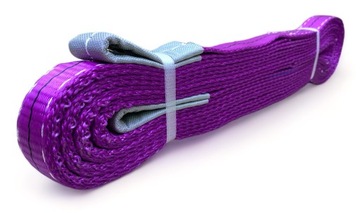 Zawiesie pasowe dźwigowe 1T/ 2m/ 30mm PĘTLE
