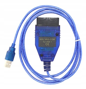 KB1 ИНТЕРФЕЙС VAG KKL КАБЕЛЬ VW SEAT AUDI OBD2 USB