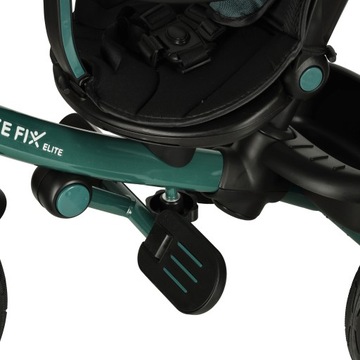 ПРОГУЛОЧНЫЙ ВЕЛОСИПЕД TRIKE FIX ELITE С КОЗЫРЬКОМ ДЕТСКИЙ, ЗЕЛЕНЫЙ