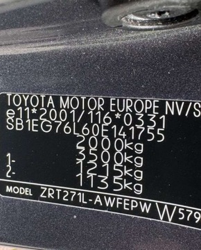 Toyota Avensis III Wagon Facelifting 2015 1.8 Valvematic 147KM 2017 Toyota Avensis 1,8 147KM Xenon Climatronic NAVI Kamera LED ASO Dla wymagaj, zdjęcie 30