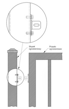 Держатель пролета, соединитель пролета, крепление пролета