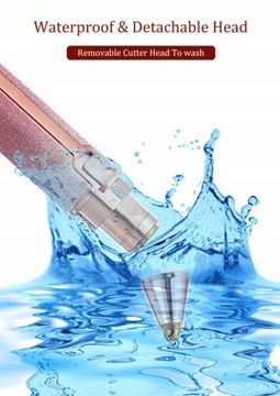 2 IN 1 Rechargeable Epilator Electric Eyebrow