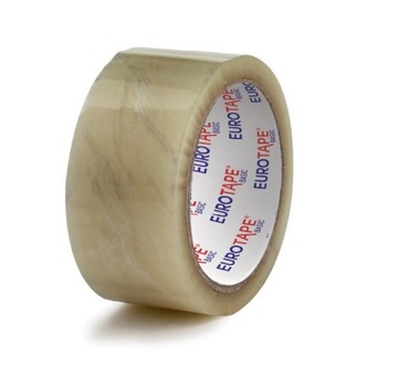 Taśma pakowa przezroczysta szer. 48 mm dł. 45,72 m