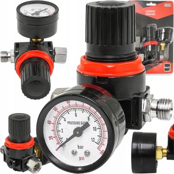 REDUKTOR CIŚNIENIA POWIETRZA REGULATOR 1/4