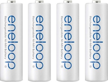 4x Akumulator Bateria AA/R6 Eneloop 1900 mAH / 2000mAH