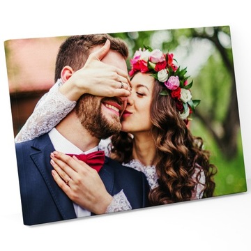 FOTO-OBRAZ Twoje zdjęcie na płótnie 80x60 60x80