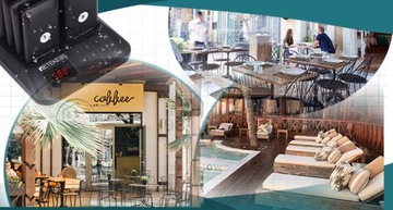 Retekess TD157 Пейджер для ресторана, пейджер, 16 пейджеров, черный, 500 м