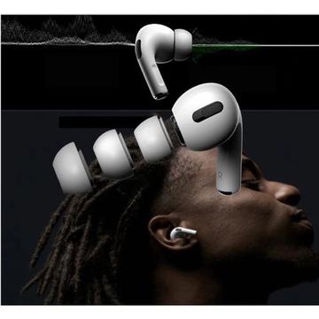 3 ВСТАВКИ-ЛАСТИКА — НАКЛАДКИ ДЛЯ — APPLE AIRPODS PRO