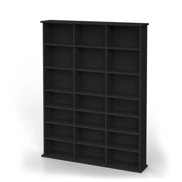 PÓŁKA NA CD JUKEBOX 136CM CZARNA VICCO