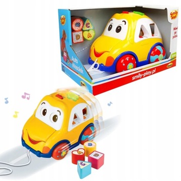 0659 AUTO WESOŁEK Auto Sorter Samochód Smily Play