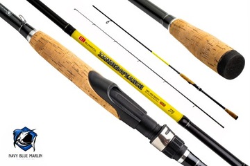 WĘDKA SPINNING ZANDER & PEARCH 2,4M 10-35G SUPER JAKOŚĆ RUMPOL