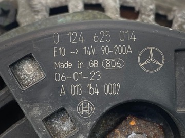 ALTERNÁTOR 2.2 CDI W211 MERCEDES-BENZ TŘÍDA E A0131540002