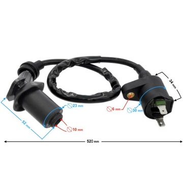 КАТУШКА ЗАЖИГАНИЯ ВН с трубкой, СКУТЕР Junak Zipp Romet