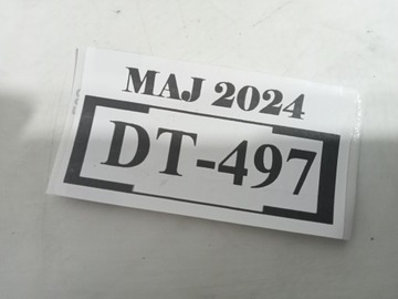 DT-497 LIŠTA DVEŘE PRAVÁ PŘEDNÍ RENAULT CLIO V 801866756R