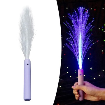 Светодиодные оптоволоконные кнуты освещают игрушки Rave