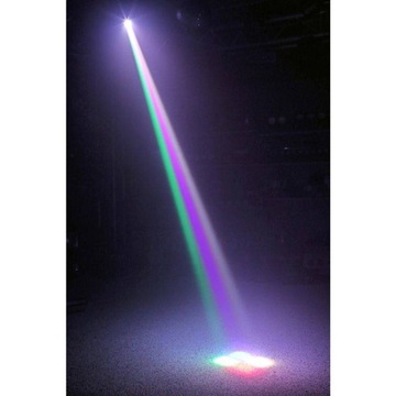 Głowa ruchoma Beamz RGBW LED 4w1 DMX pilot