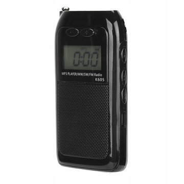 K-605 Мини MP3-плеер FM/SW/MW цифровой