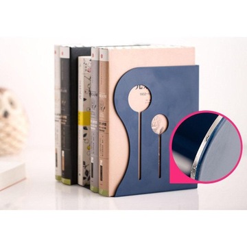 1x dodatkowy metalowy podpórka do książek - L nieb