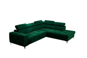Narożnik Tapicerowany Orion II Rogówka Rozkładana Sofa Kanapa z Pojemnikiem