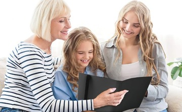 АЛЬБОМ НА 432 ФОТОГРАФИИ БОЛЬШОЙ INSTAX POLAROID ЧЕРНЫЙ