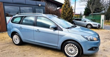 Ford Focus II Kombi 1.8 Duratec Flexifuel 125KM 2010 Ford Focus BENZYNA BEZ KLUCZYKOWY DOSTEP grzana szyba nawigacja OKAZJA, zdjęcie 7