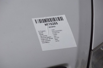 KAPOTA LA7W VOLKSWAGEN PHAETON