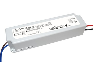 Zasilacz LED line PRIME LL-60-12 IP67 12V