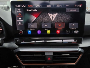 Cupra Leon II Sportstourer 2.0 TSI 310KM 2023 Cupra Leon VZ DSG Pakiet wspomagania jazdy L z Navi Matrix LED Zimowy Dac, zdjęcie 24