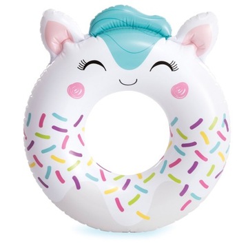 KOŁO DMUCHANE LAMA DO PŁYWANIA NAUKI KÓŁKO DO BASENU DLA DZIECI INTEX