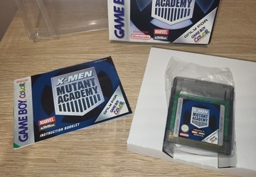 X-MEN MUTANT ACADEMY - GAME BOY COLOR GBC KOMPLET +PROTEKTOR