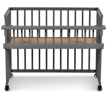 KLUPŚ Дополнительная кровать PICCOLINO 90X40 графит